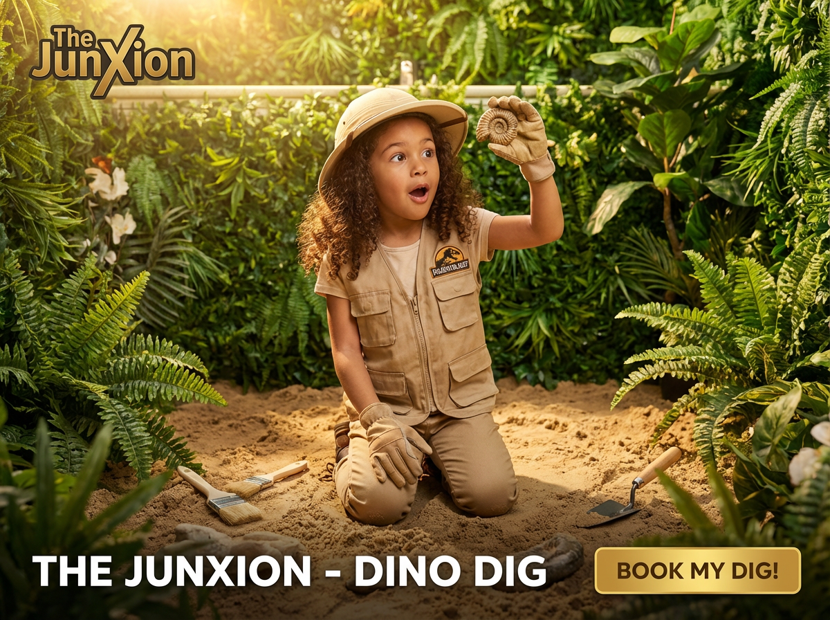 Dino Dig Experience - Real jungle dig site