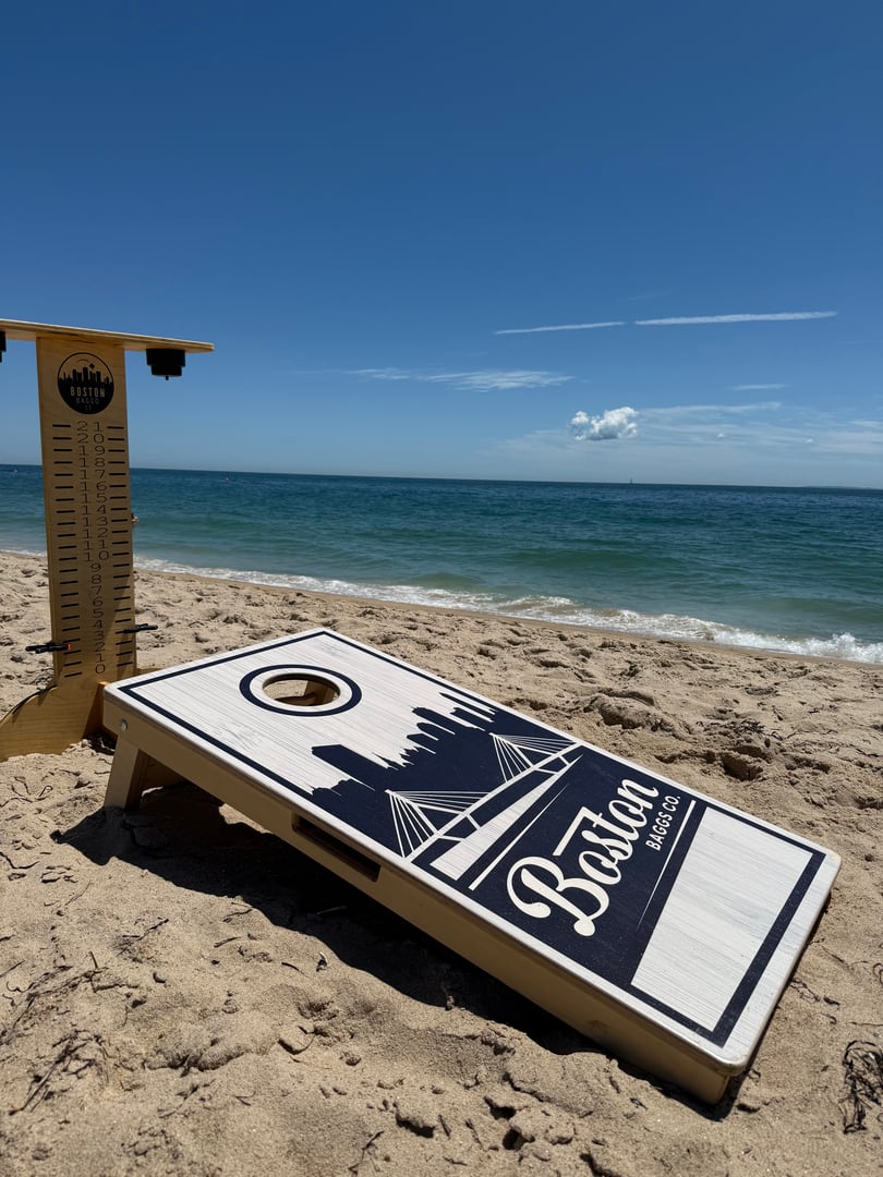 Boston Baggs custom cornhole boards