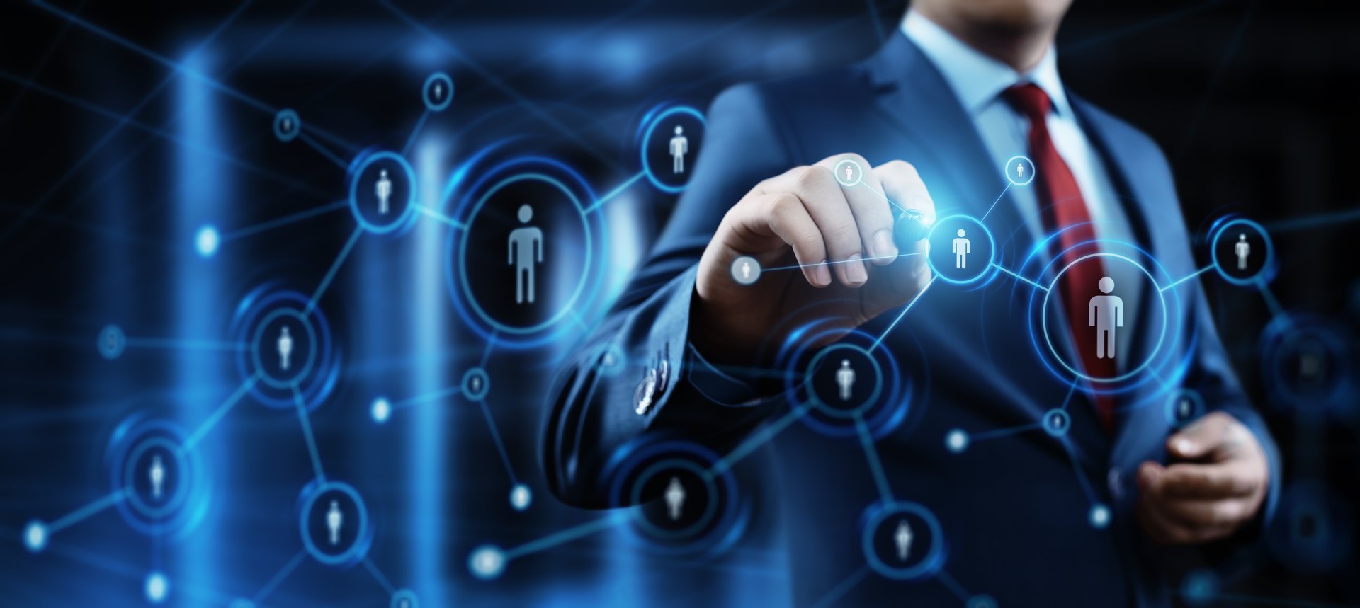 Human Resources HR management Recruitment Employment Headhunting Concept.