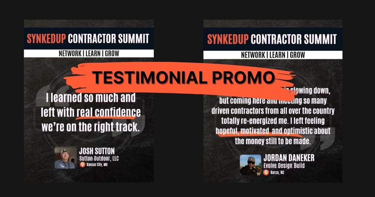 Contractor Summit Production