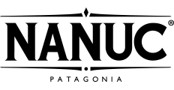 Logo with NANUC in bold letters above Patagonia in smaller font, featuring a decorative star-like design.