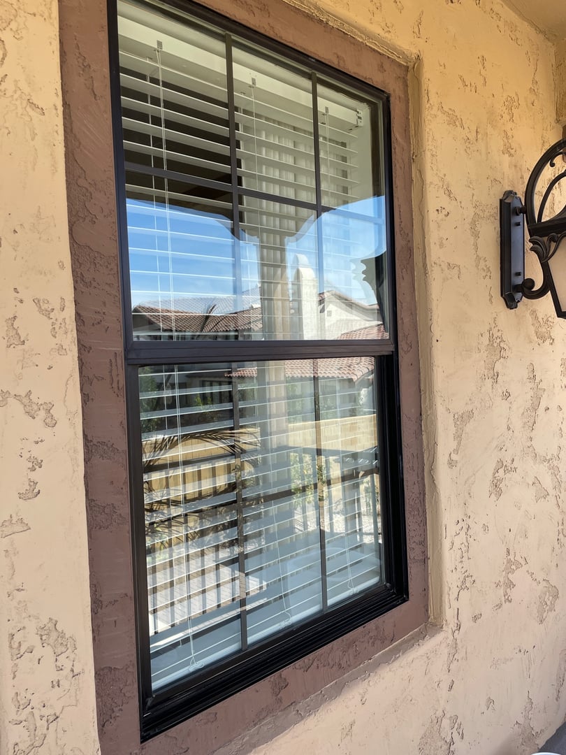 Window cleaning result