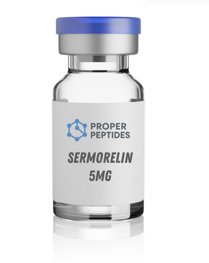 Sermorelin peptide vial