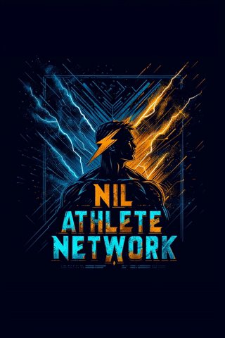 Explosive sports logo THE NIL ATHLETE NETWORK