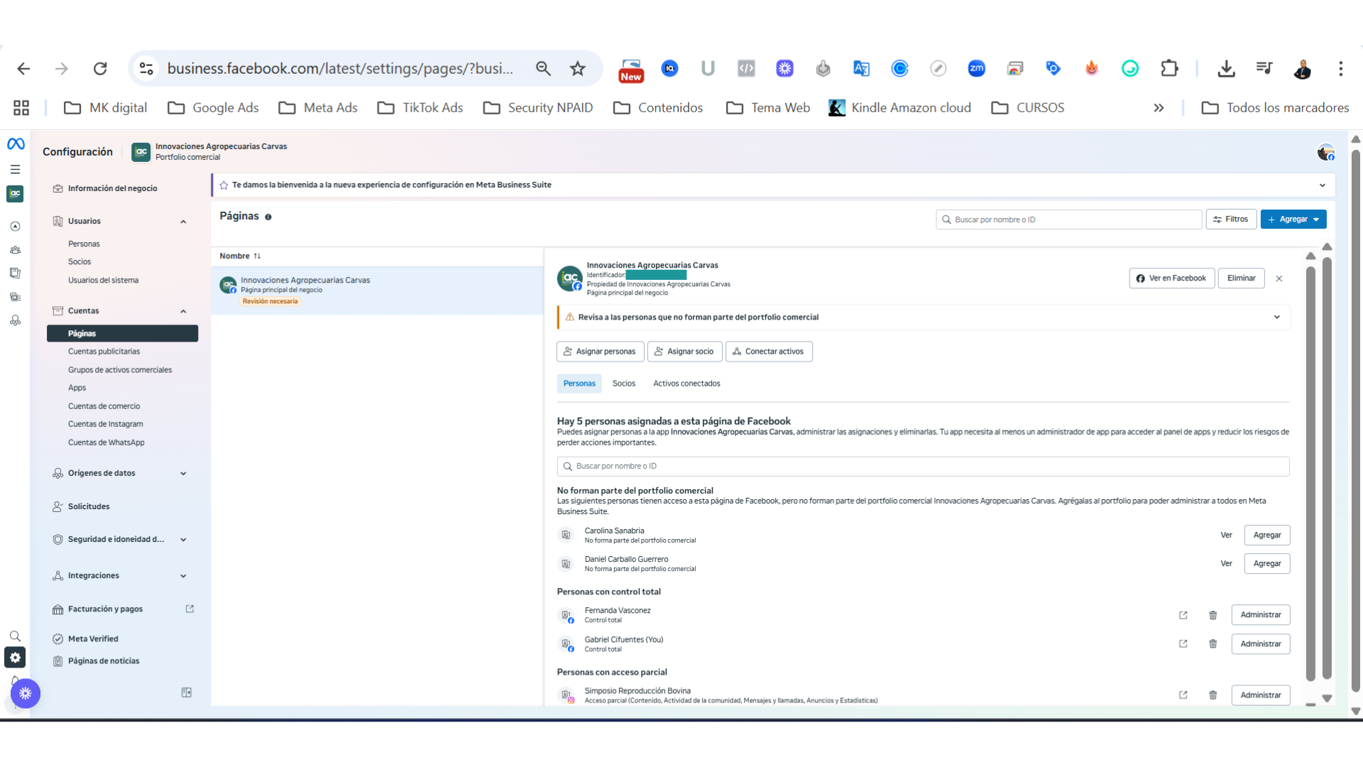 Auditoría de Activos Comerciales - Resultado 1