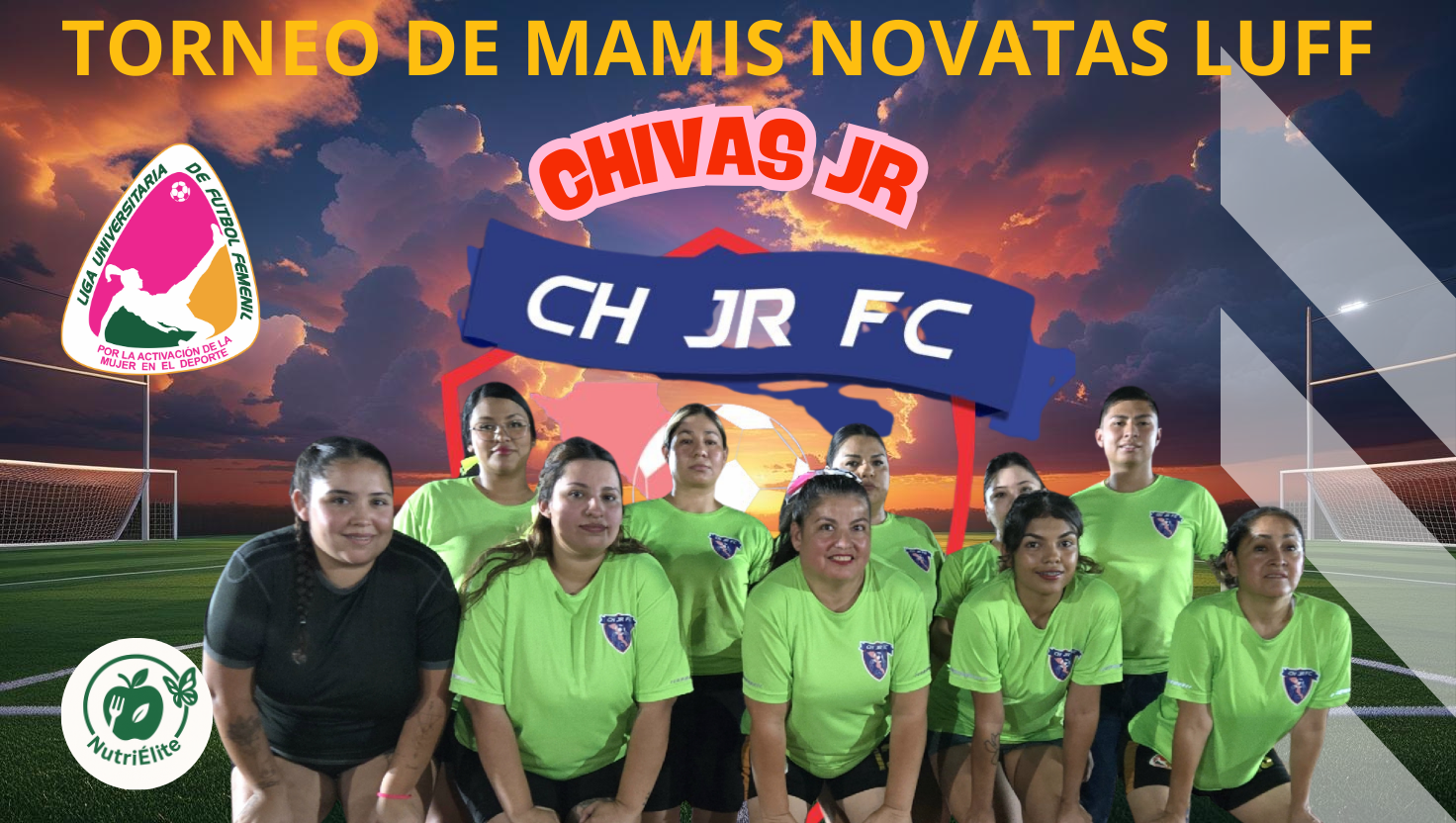 Equipo Torneo Mamis Novatas - Liga Universitaria fútbol femenil