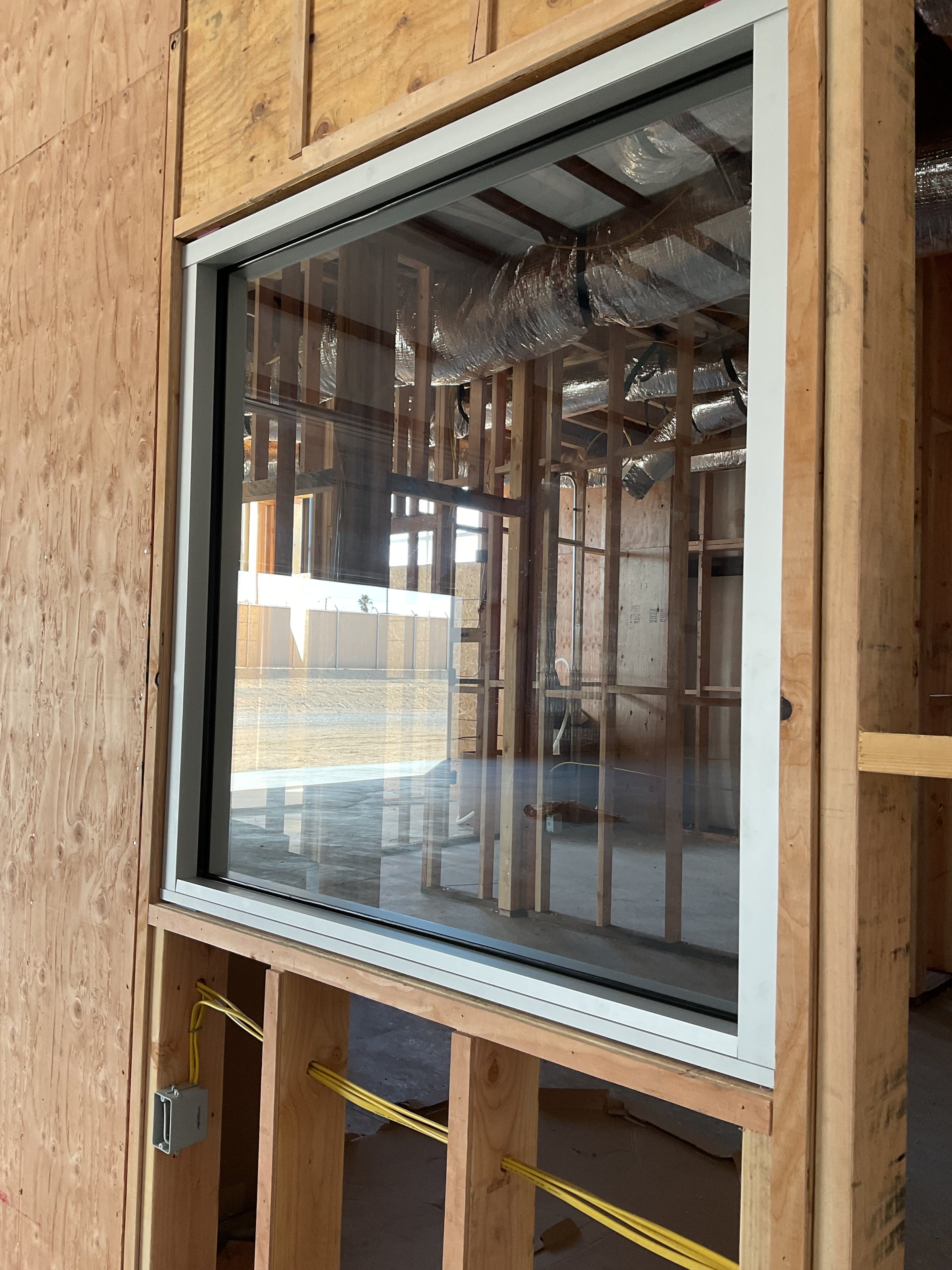 Victorville Glass new build window installation