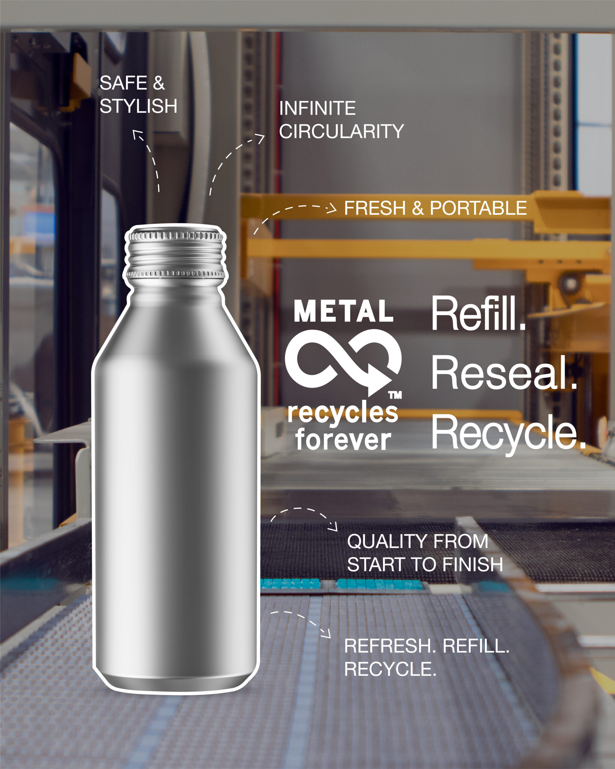 Eaugosh Aluminum Bottle