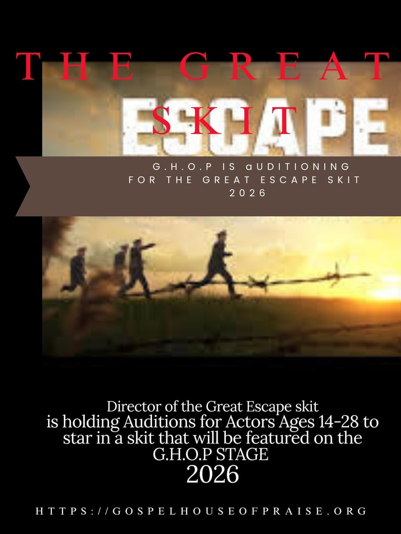 The Great Escape - Register to Audition
