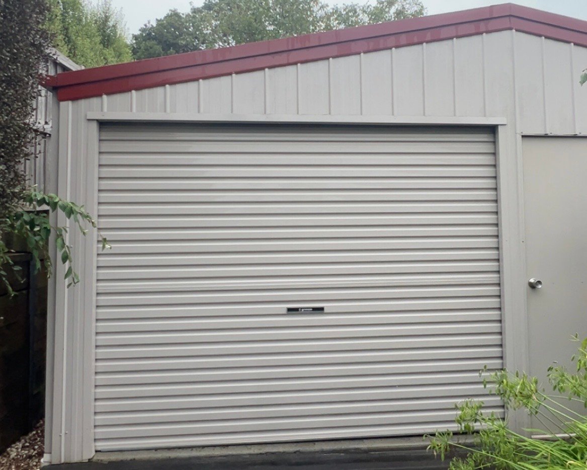 Clean exterior wall after cleaning