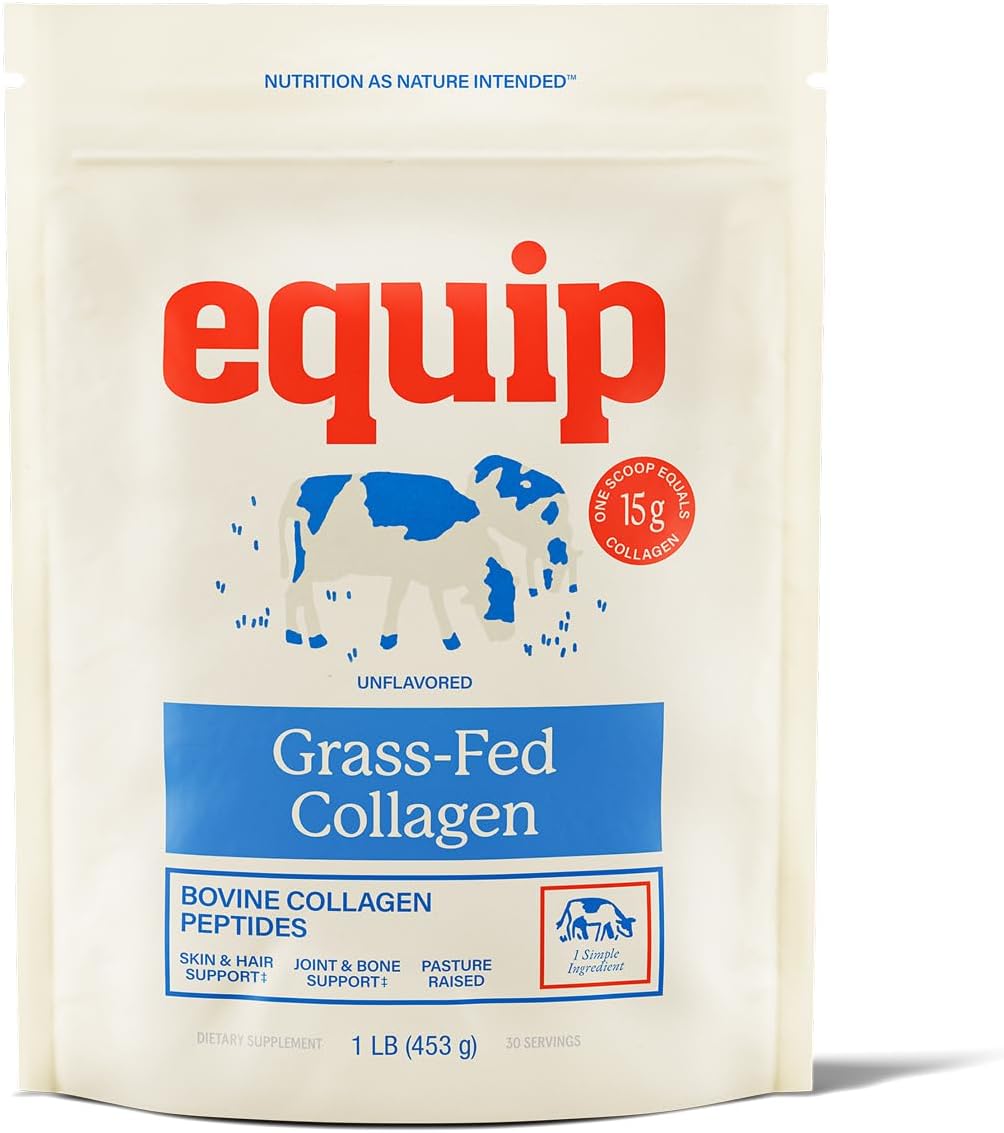 Equip Foods Grass Fed Collagen Powder