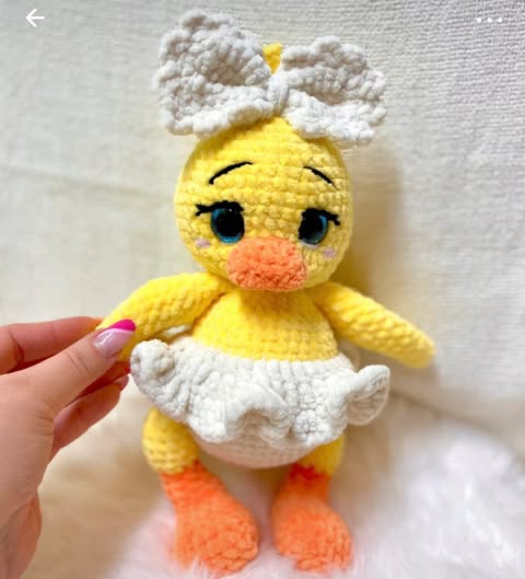 Maskotka szydełkowa