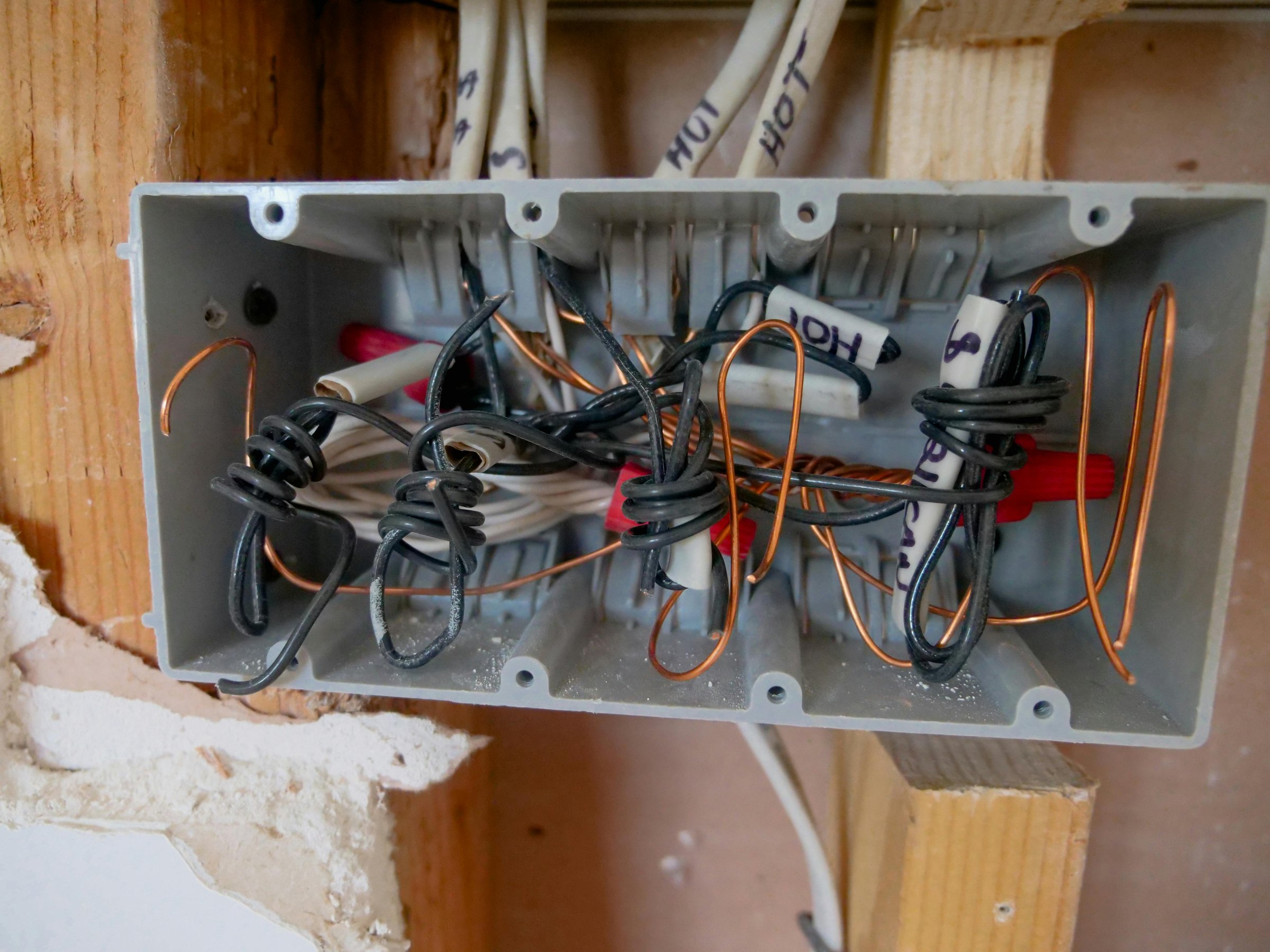 Electrical panel work
