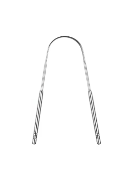 Premium 3pcs Metal Tongue Scraper