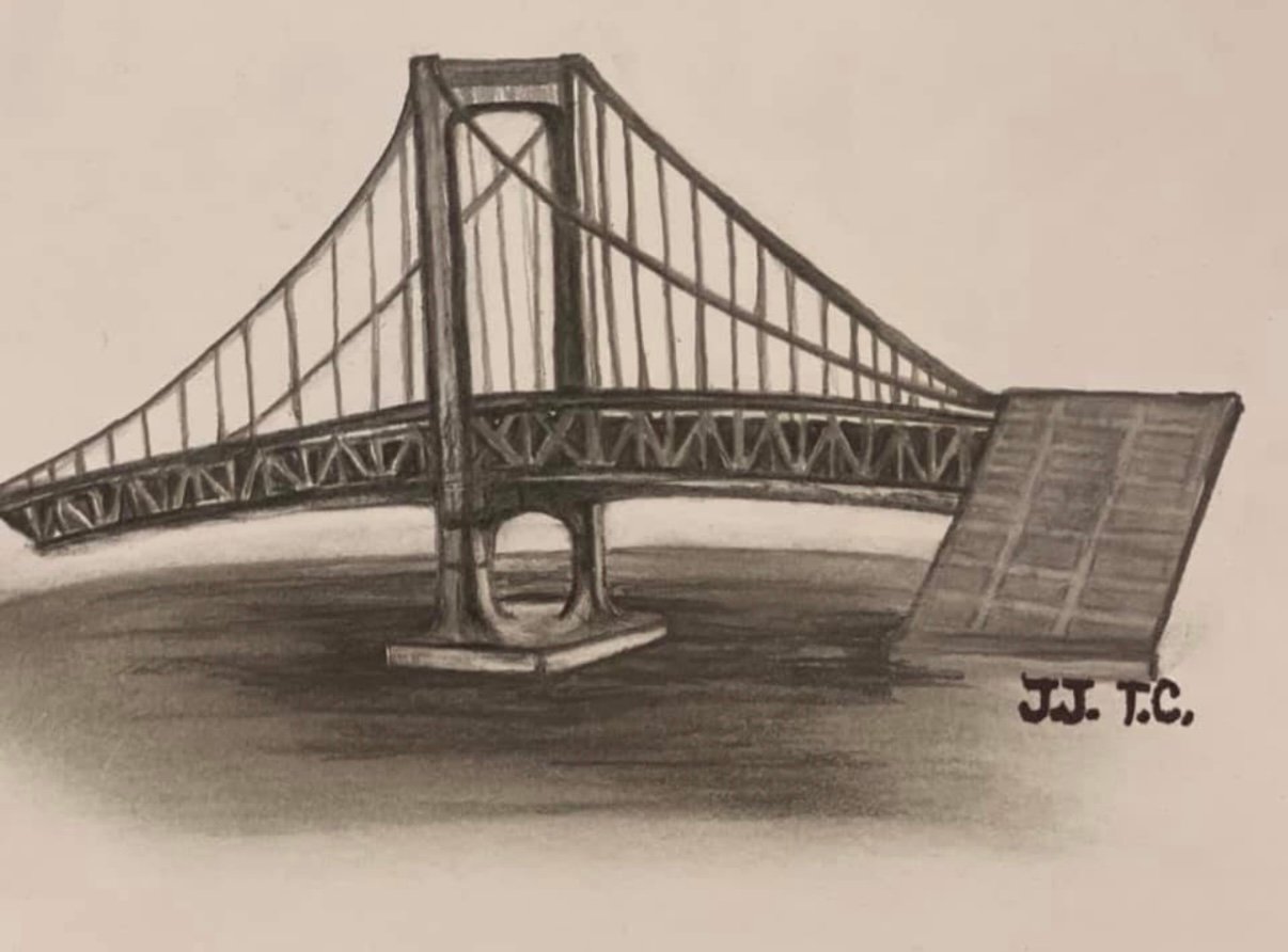 Crimson Rose artwork by Tina Chason