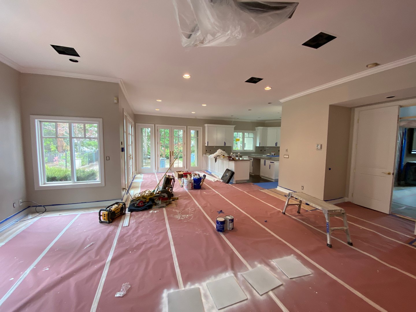 Professional painting project showcase