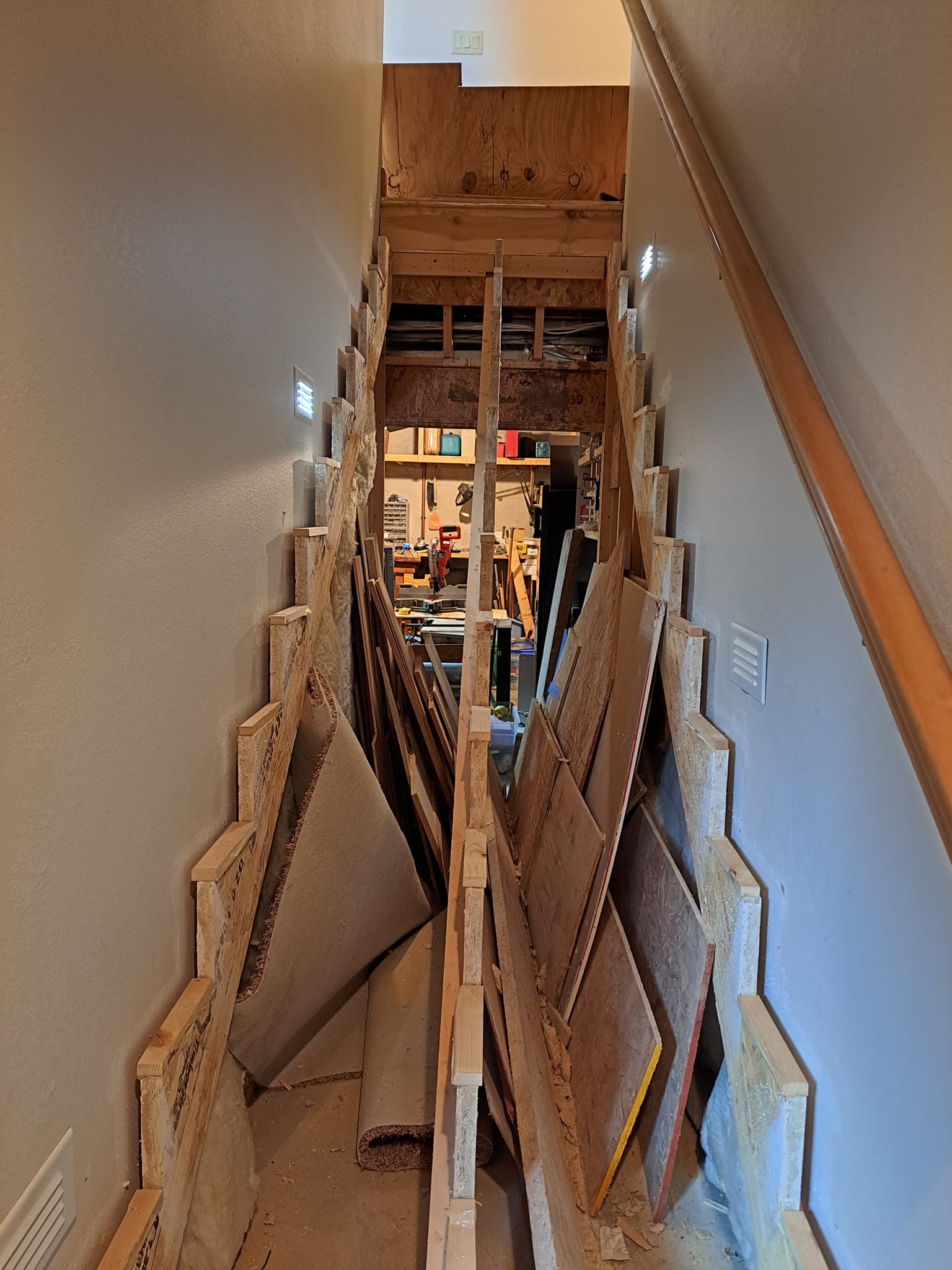 Before flooring transformation