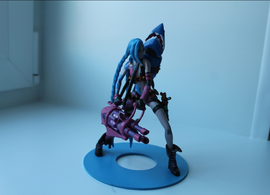 LOL 3D Model Jinx