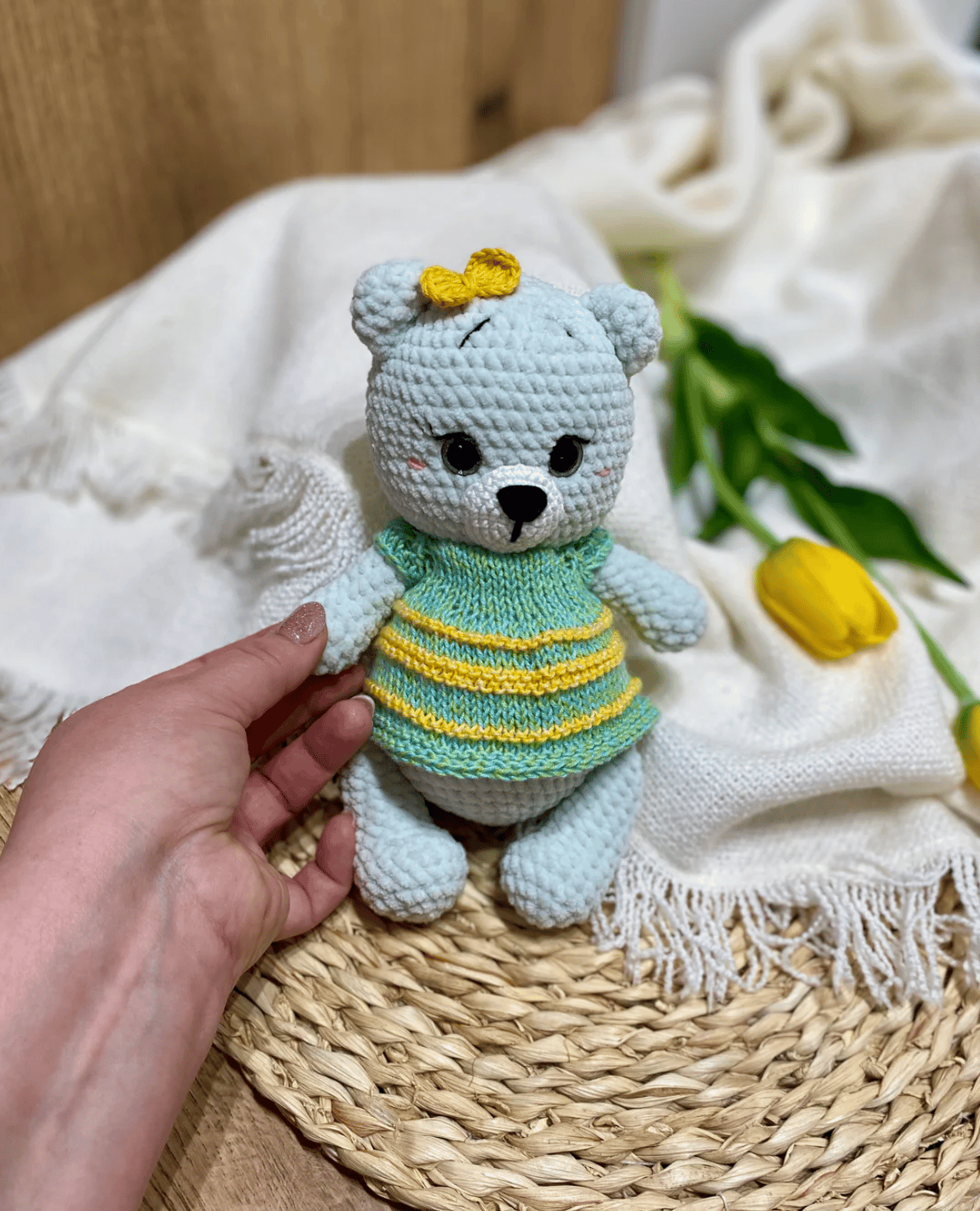 Maskotka szydełkowa - zdjęcie 4