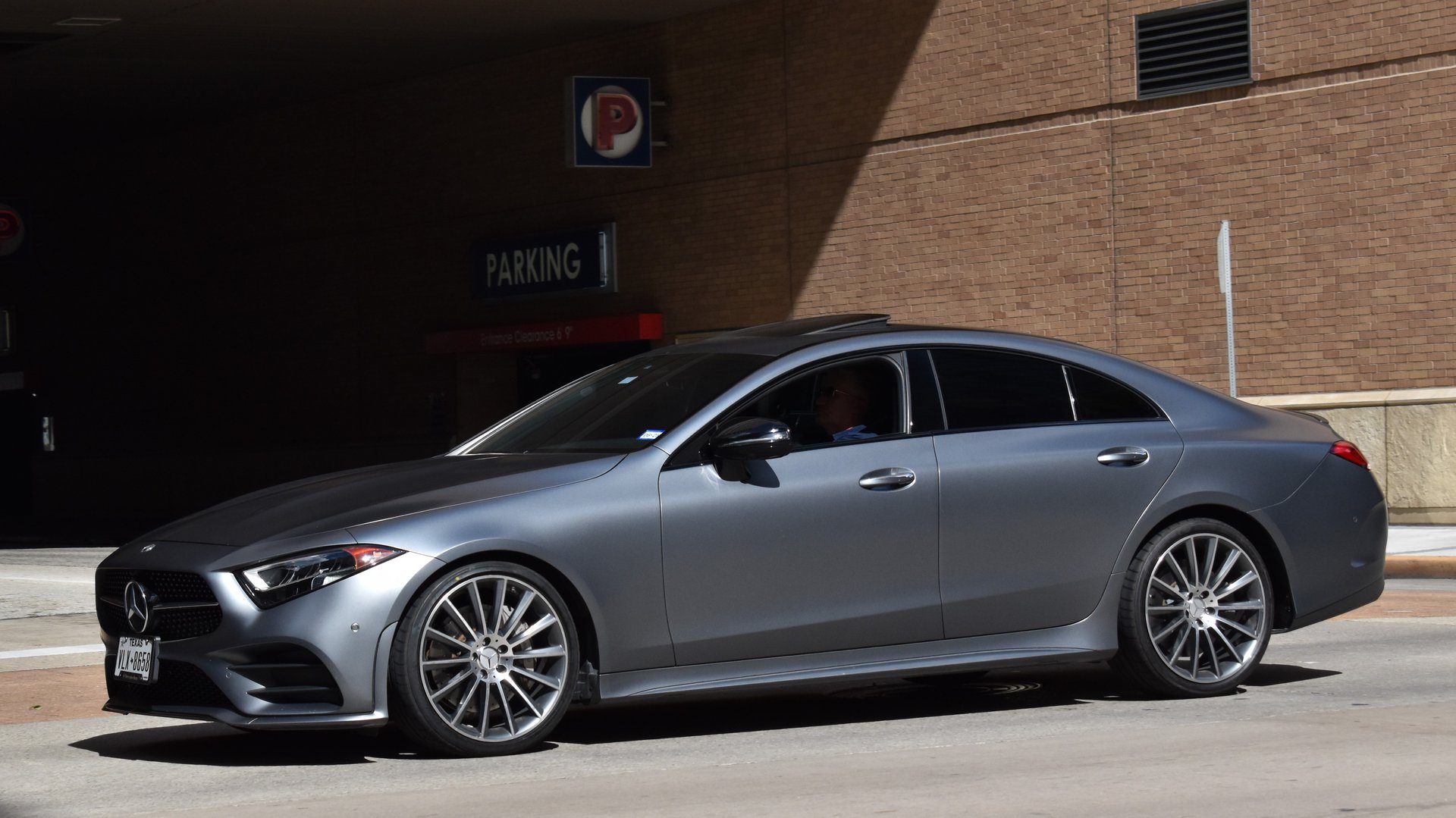 Luxury Mercedes CLS 53 premium vehicle showcasing professional detailing results