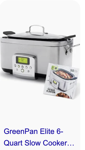 GreenPan Elite 6-Quart Slow Cooker
