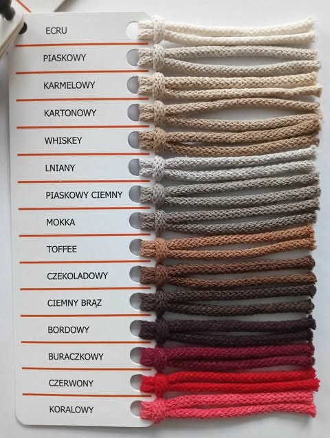 Sznurek bawełniany 2