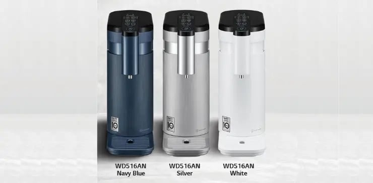Self-Service tankless water purifier with 4-stages filtration hot/cold/ambient wd516an