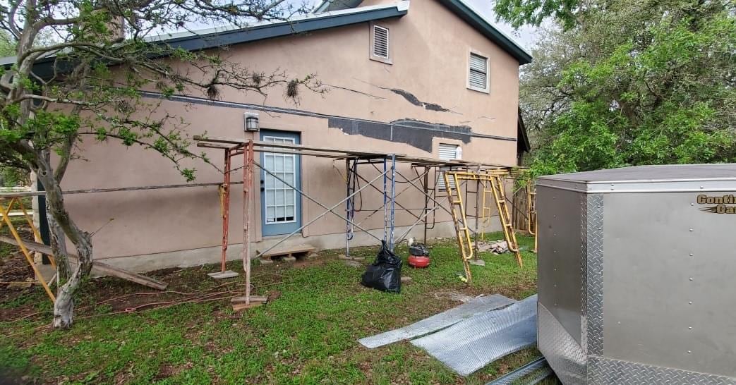 Before: Renovation project showing the original state