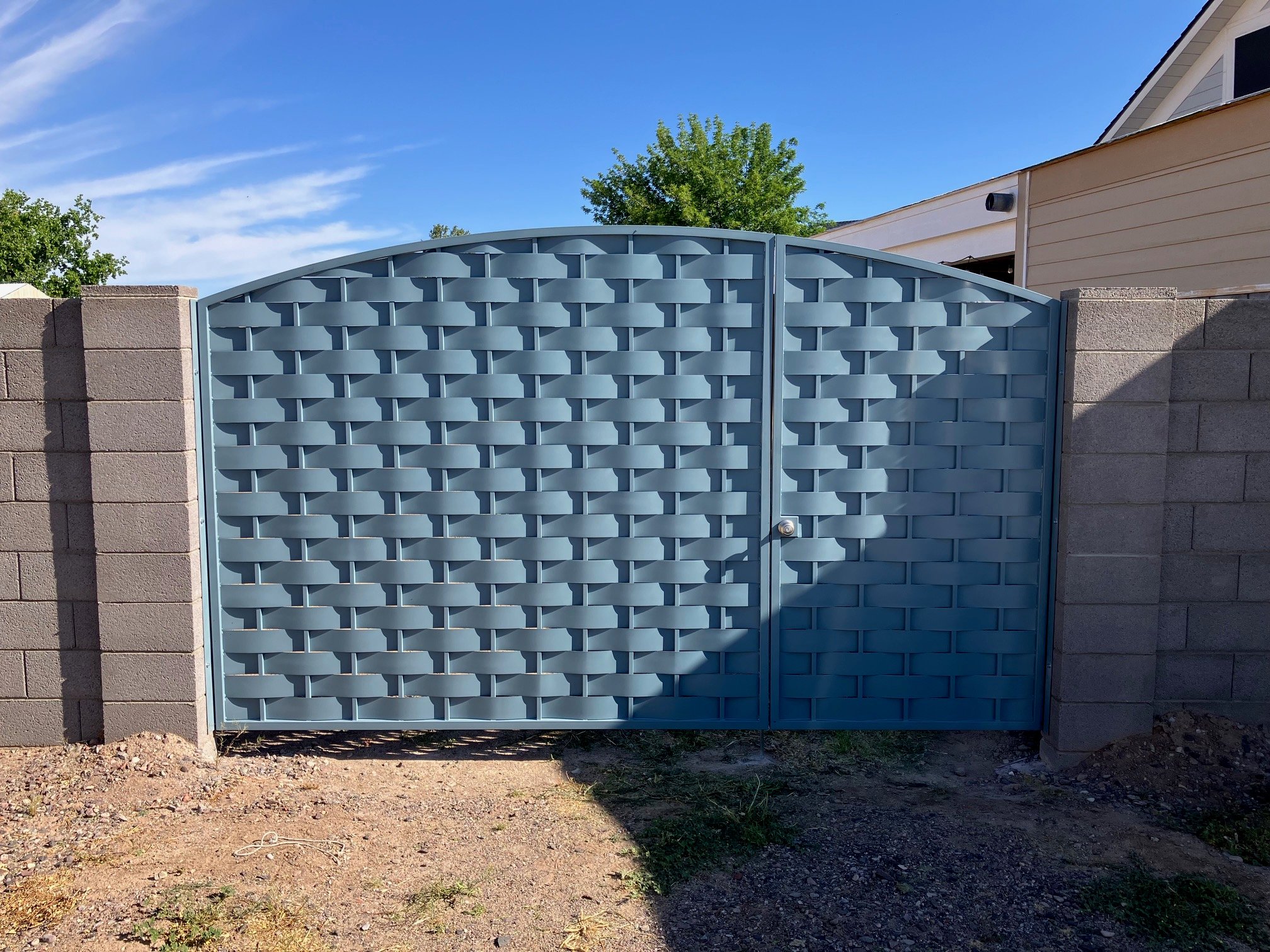 Custom gate entry