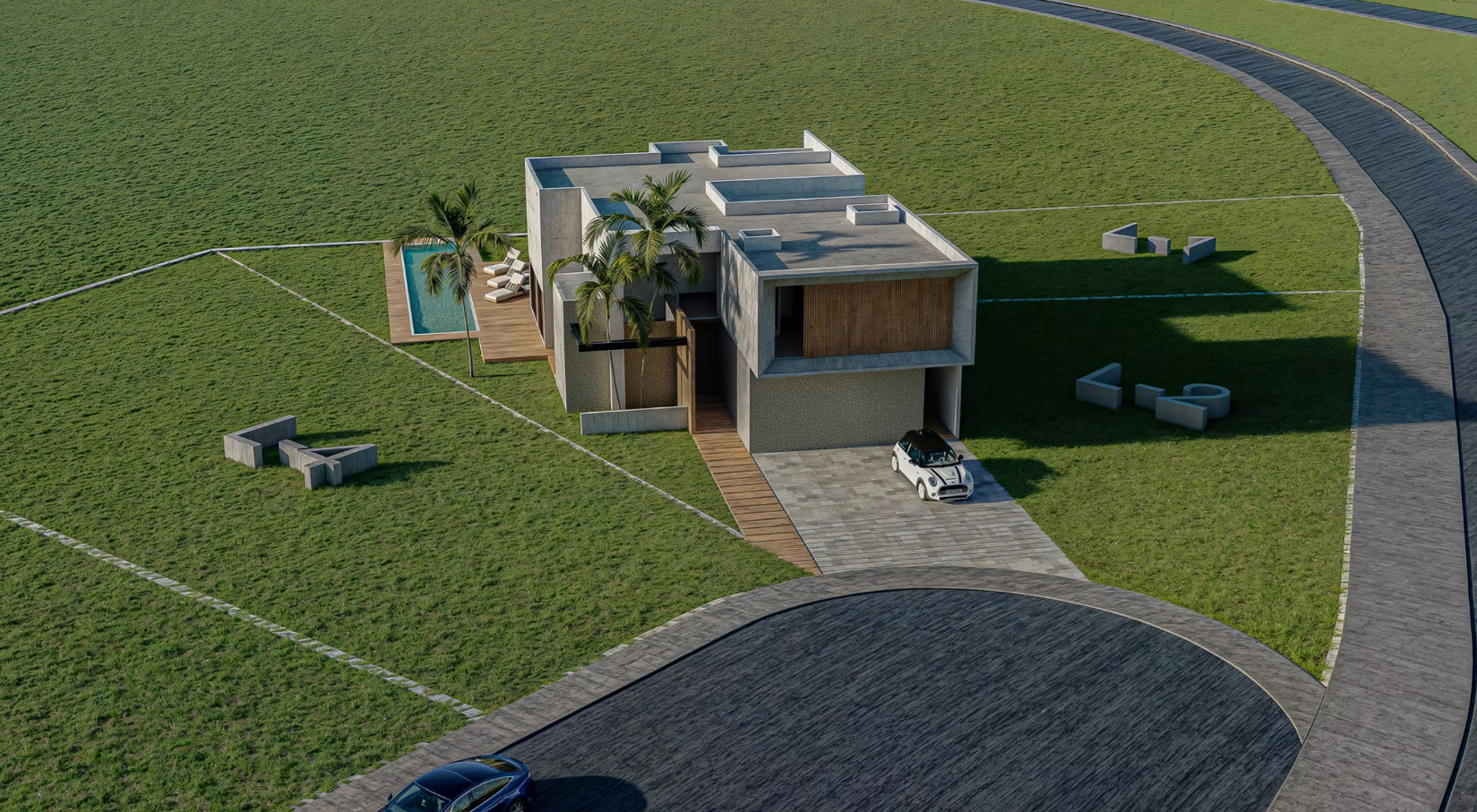 Lotes Mittah - Vista del Desarrollo