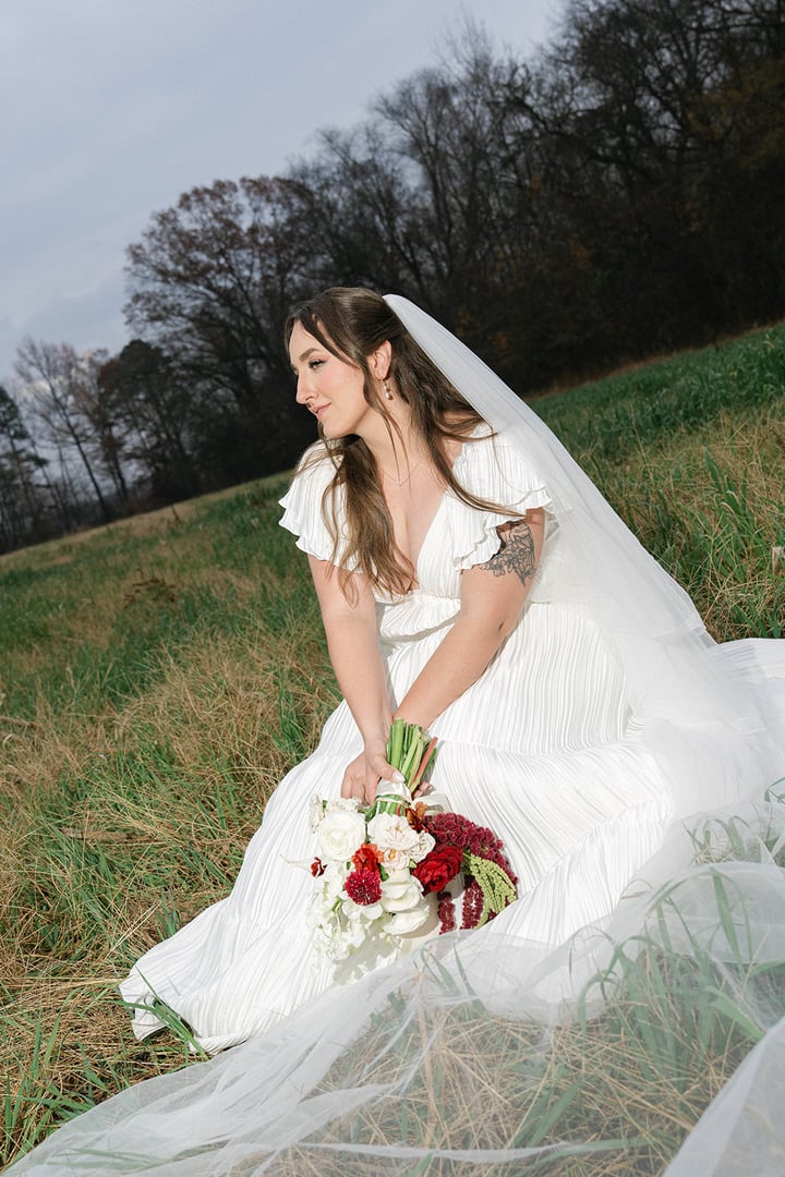 Bridal makeup transformation