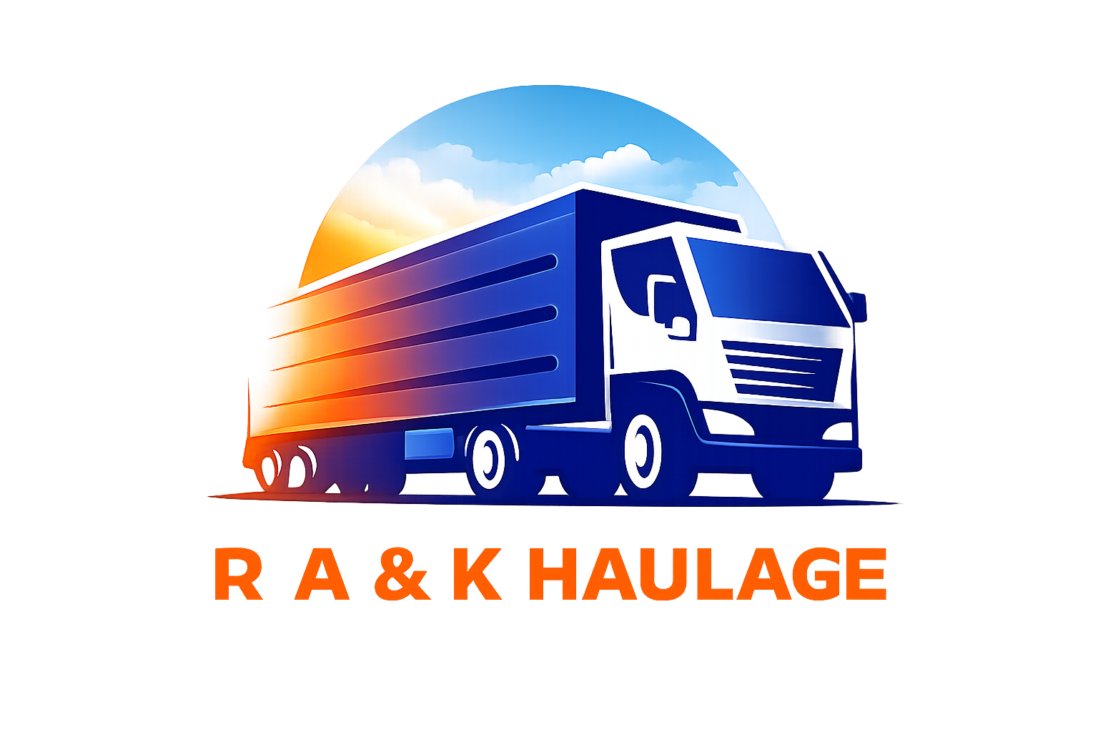 R A & K Haulage Logo