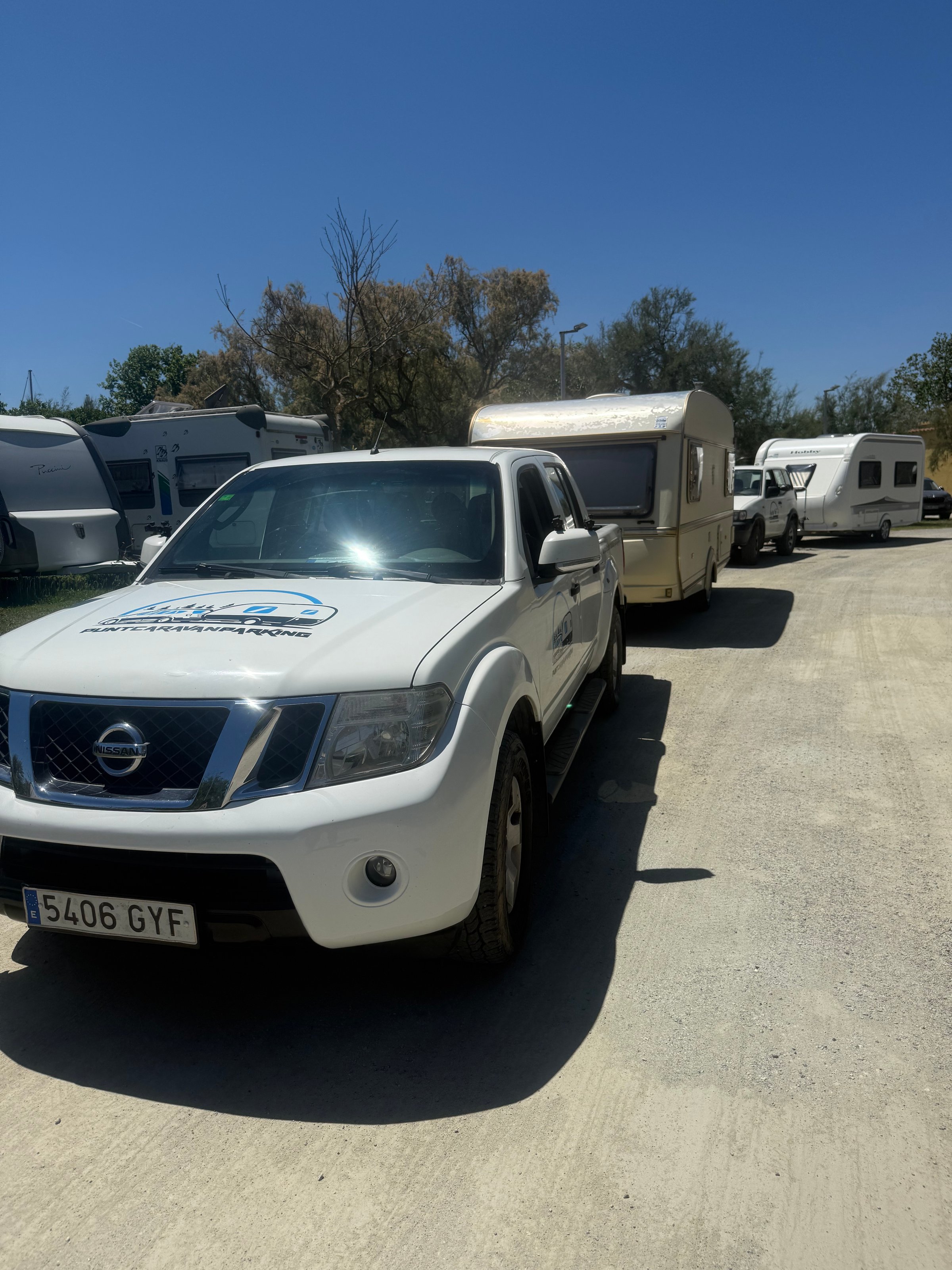 Punt Caravan Parking secure area