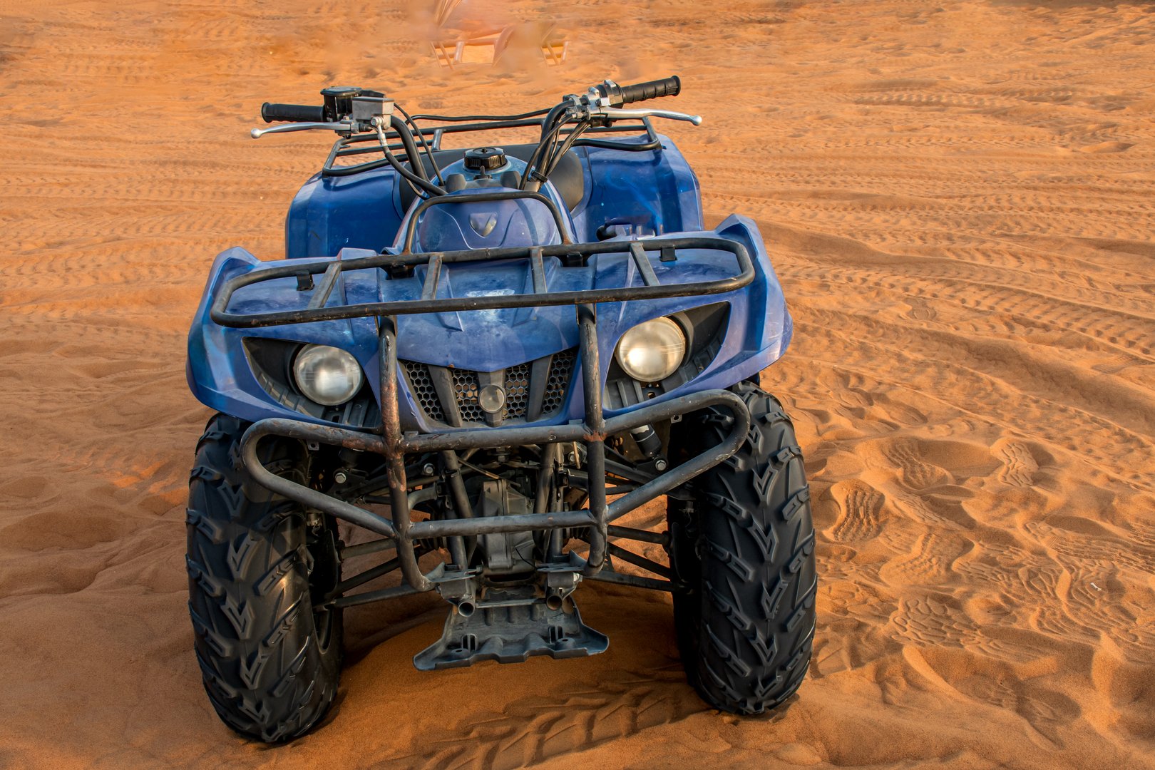 ATV Vehicle which is used for quad biking in desert safari at Dubai