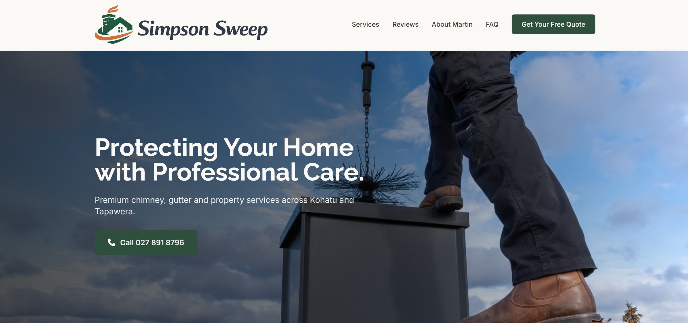 Simpson Sweep Website