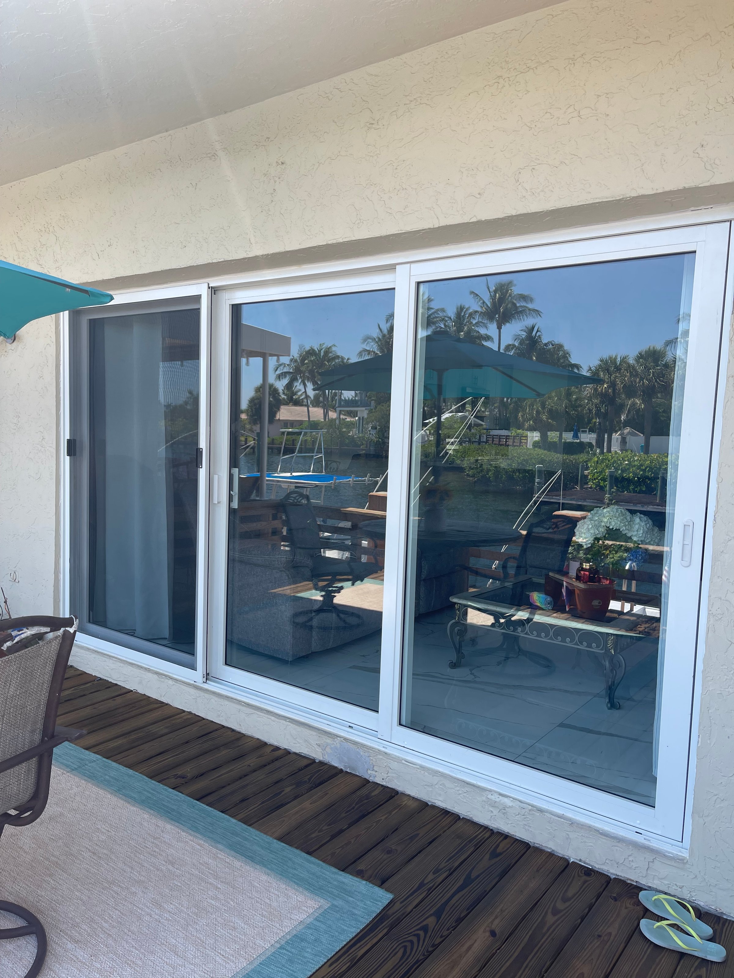 Storm protection windows