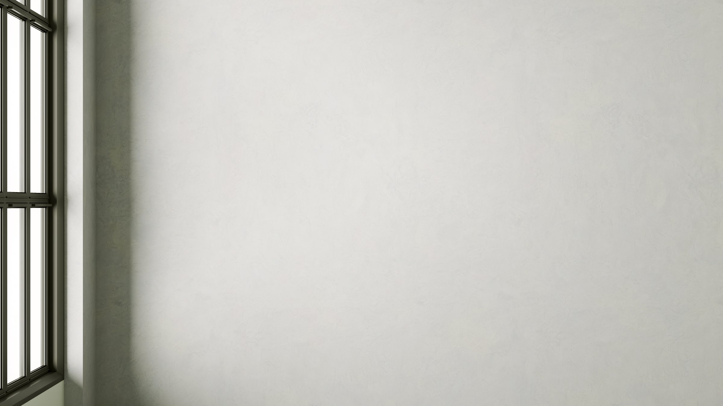 Brand new freshly painted walls clean modern interior