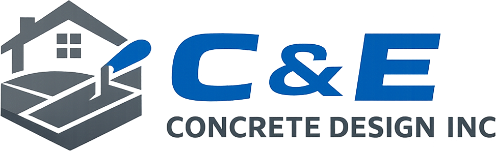 C & E Concrete Design INC Logo