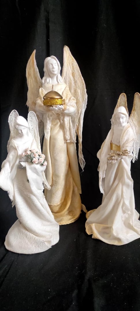 Ręcznie robiony anioł