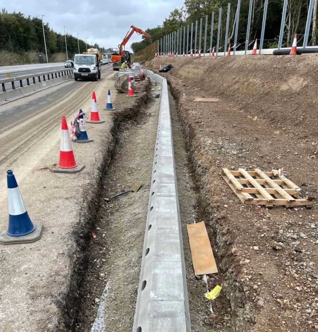 Kerbing repair project