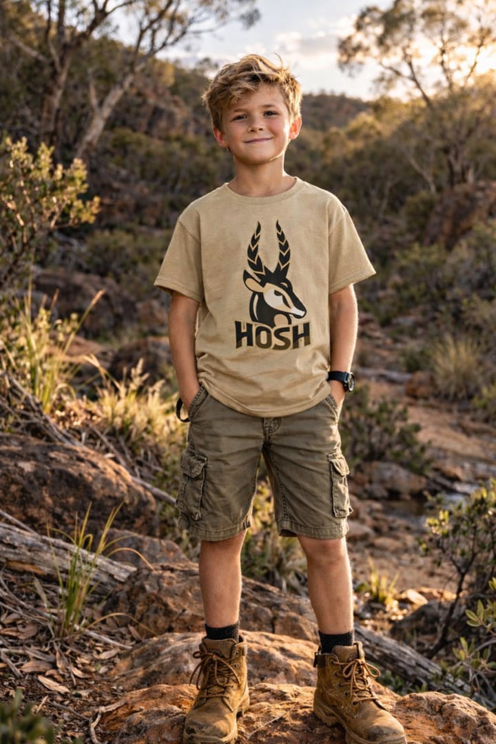 HOSH Dino Tee 2 Kahaki