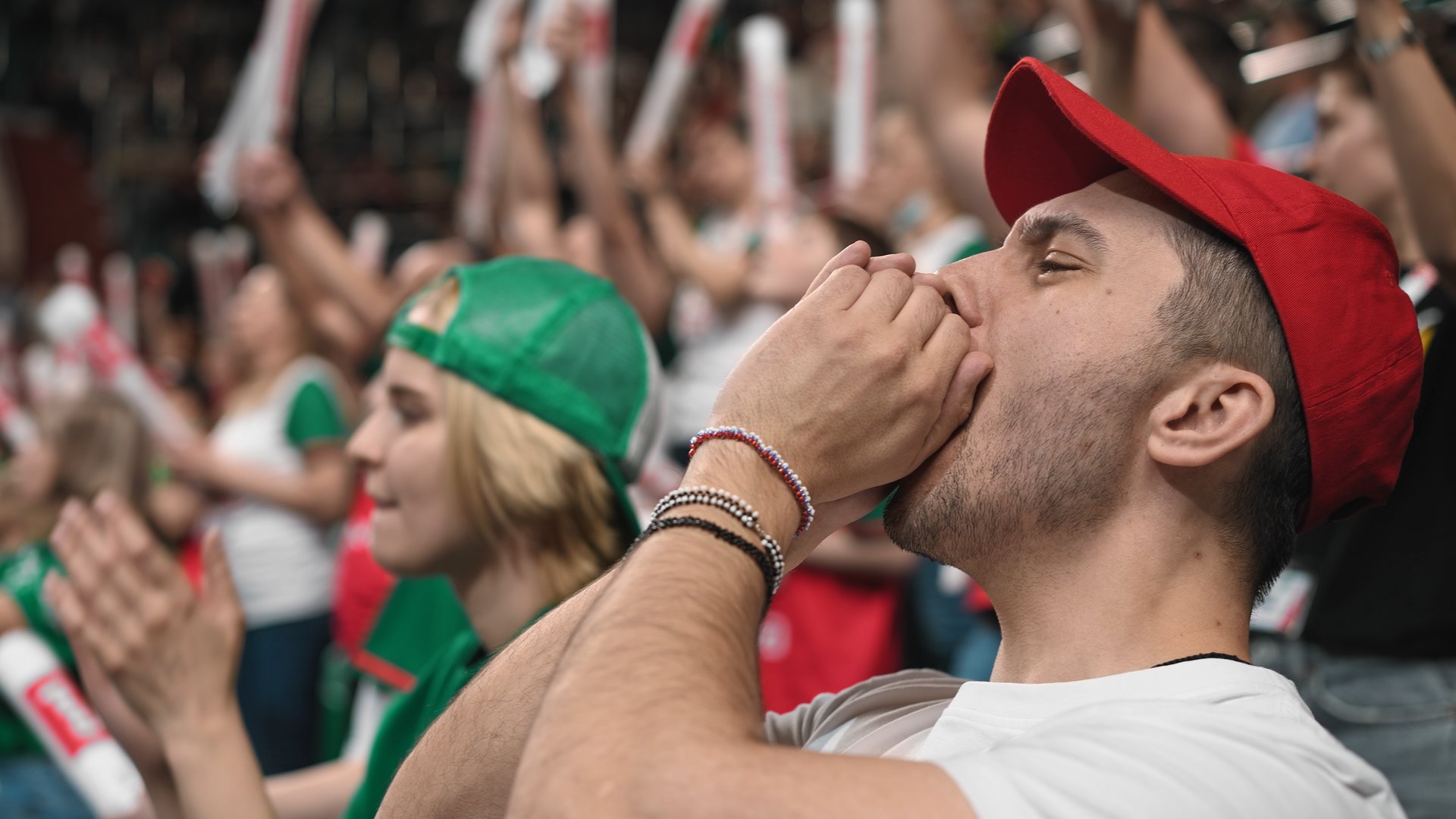 Football applaud. Soccer favorite team. Volleyball goal score. Fans support cheering. Hockey sport stadium. Cricket cup joy shout. Basketball play. Baseball win. Rugby expressive emotion. Tennis arena