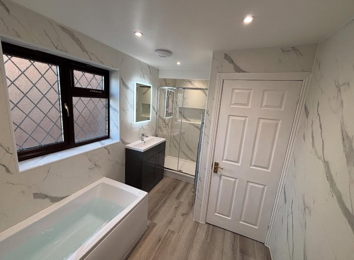 Bathroom renovation by Kin Property Improvements