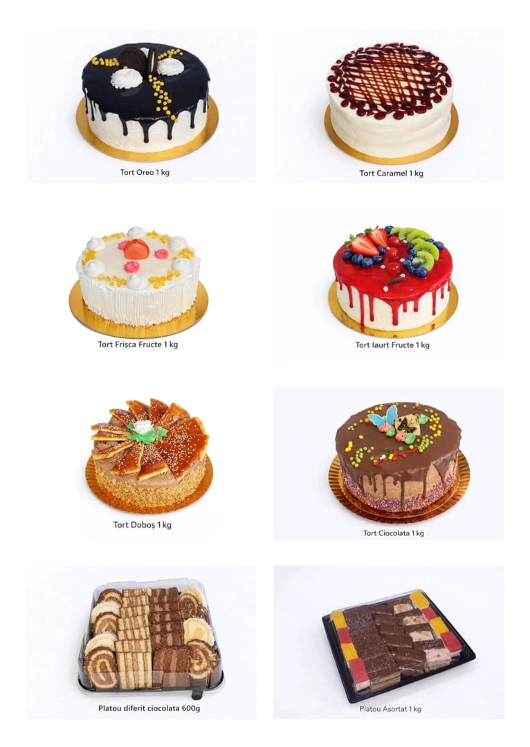 Torturi si prajituri Boema