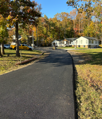 Asphalt paving project