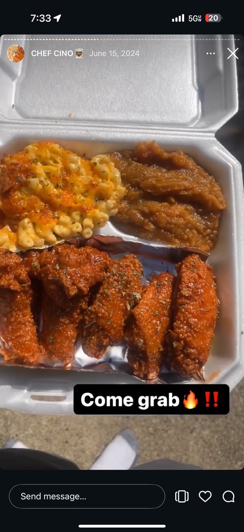 Cino Kitchen Trap Soul Food