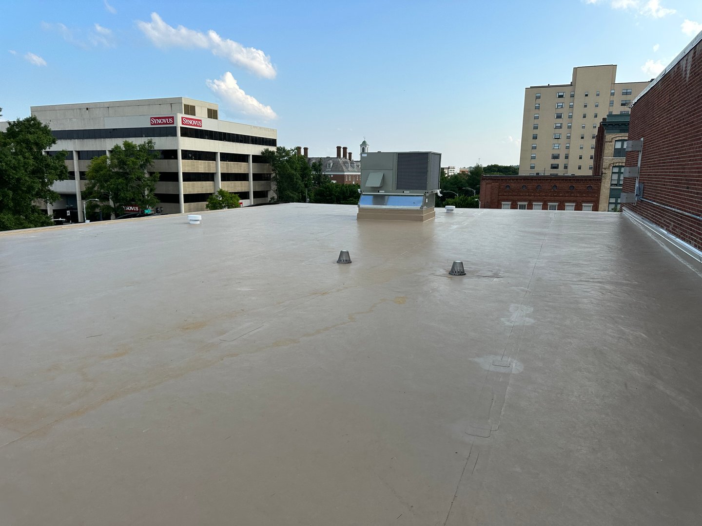 Silver Rock Roofing team at work