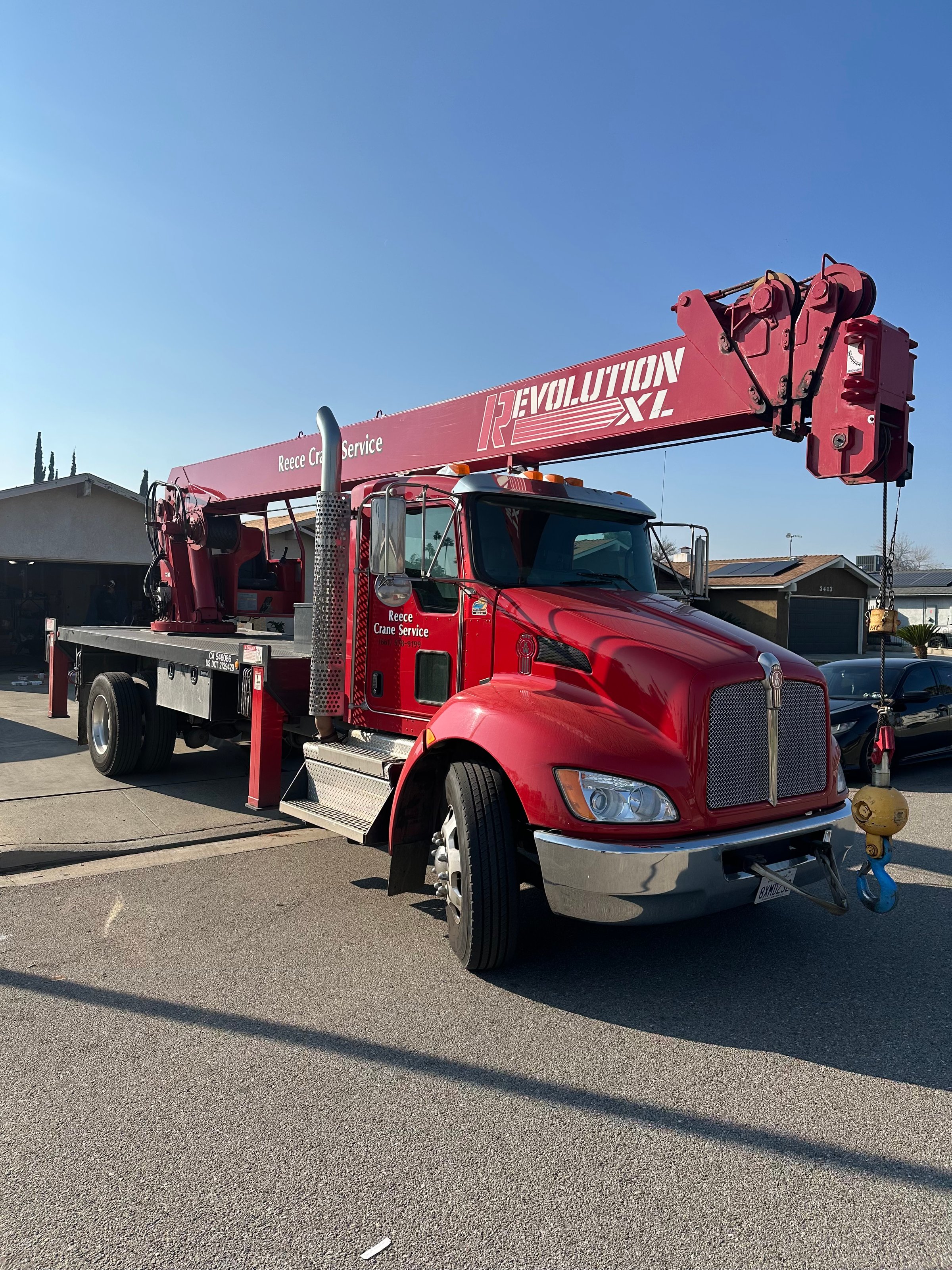 Reece Crane Service equipment