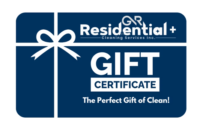 Gift of cleaning services