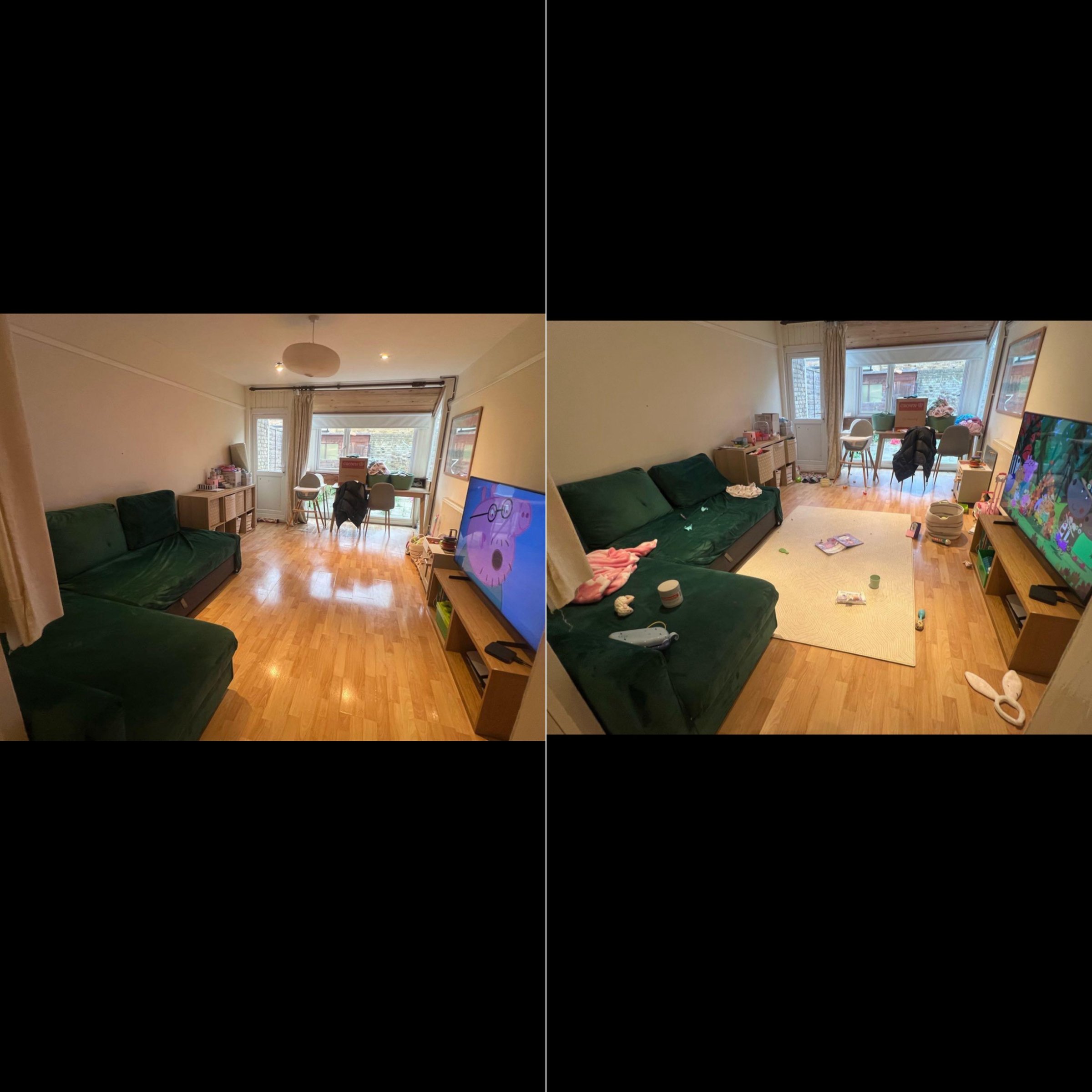 Professional kitchen cleaning showcasing spotless results